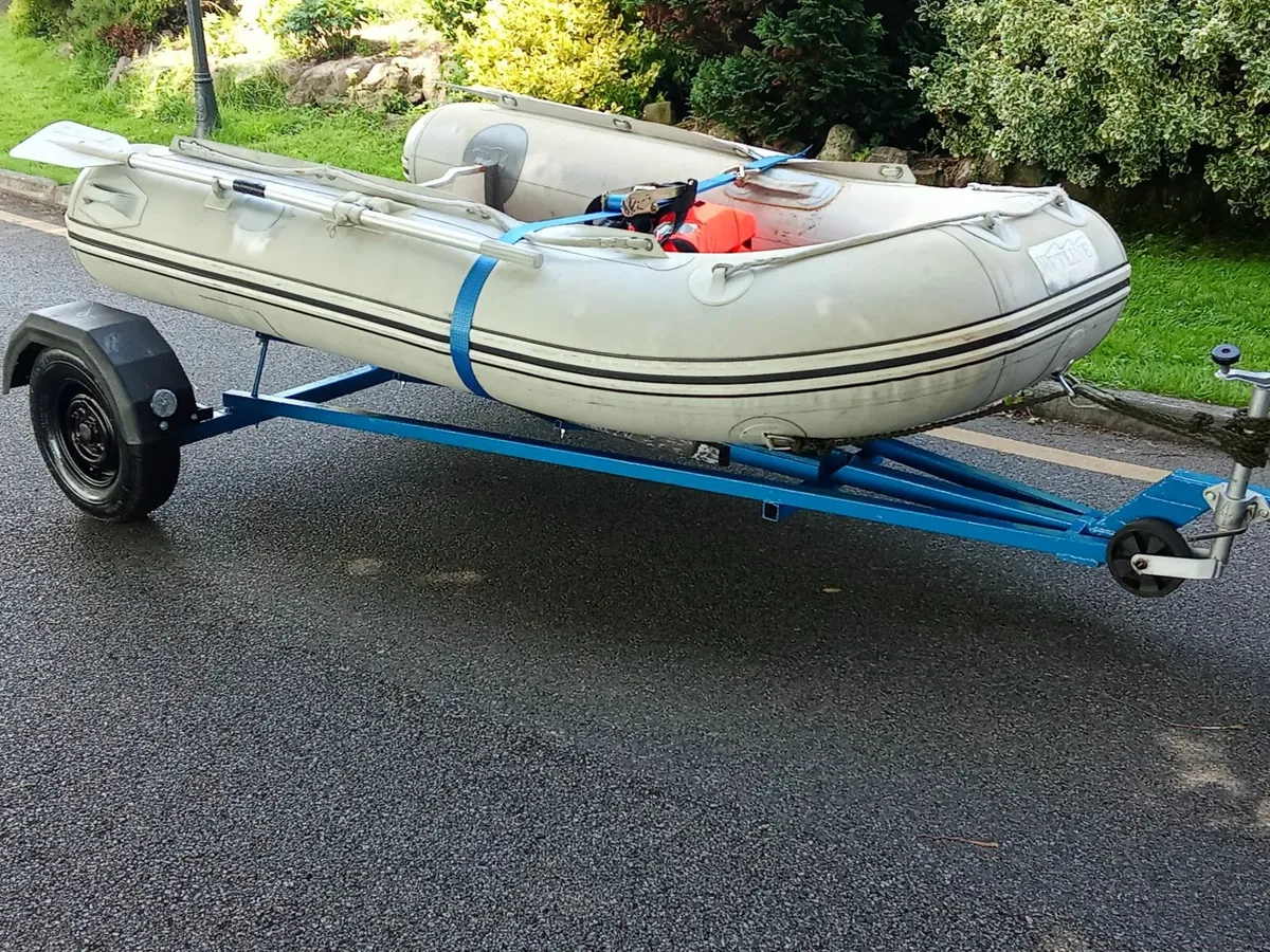 Inflatable RIB +trailer +engine - Image 1