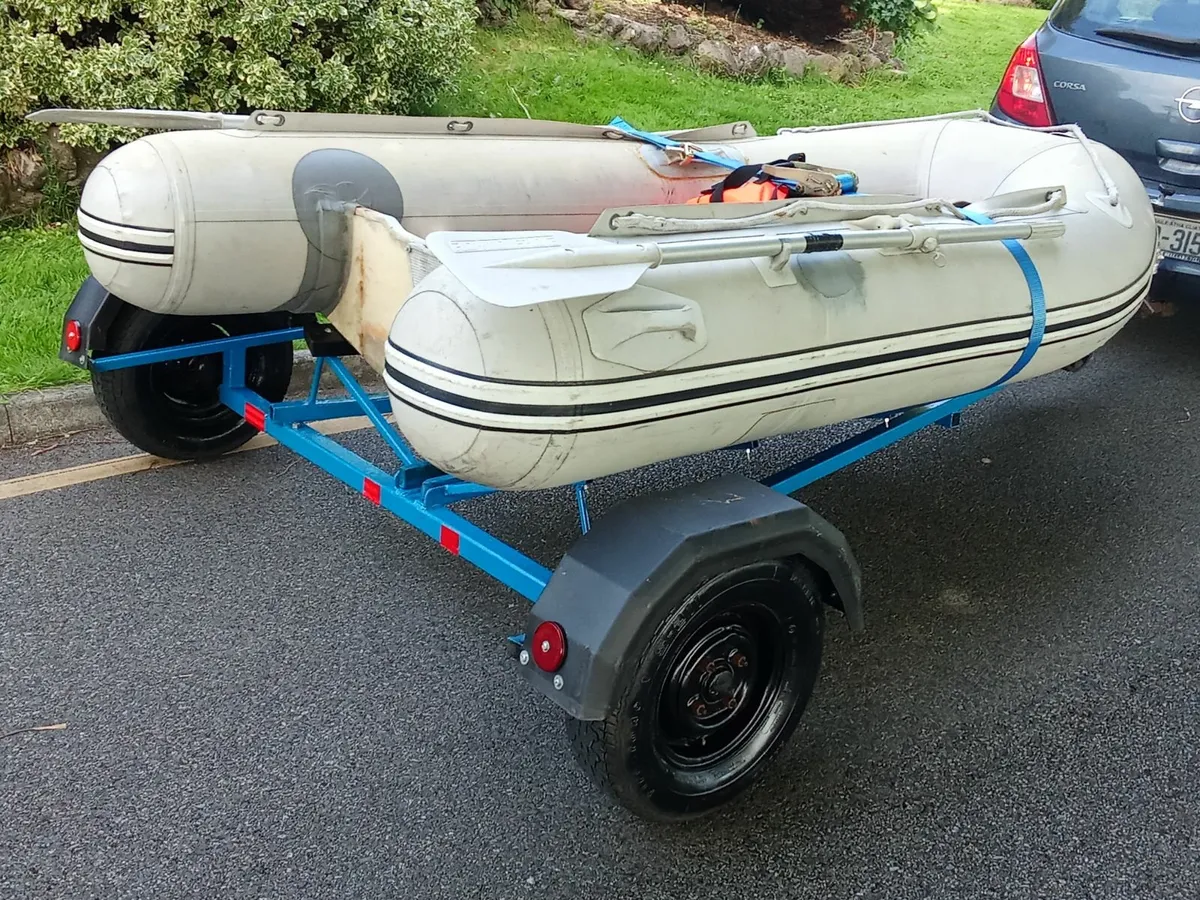 Inflatable RIB +trailer +engine - Image 2