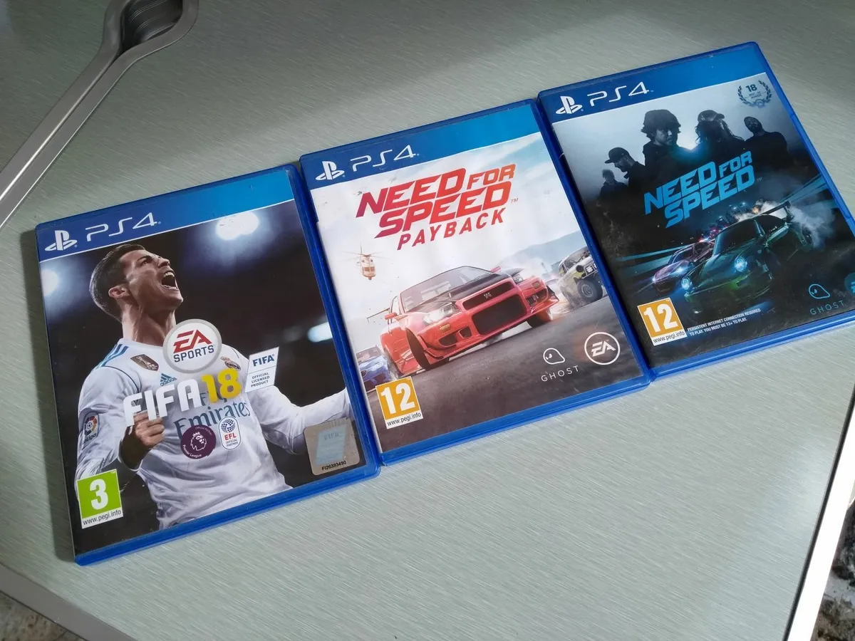 PS4 games - FIFA & Need For Speed - Image 1