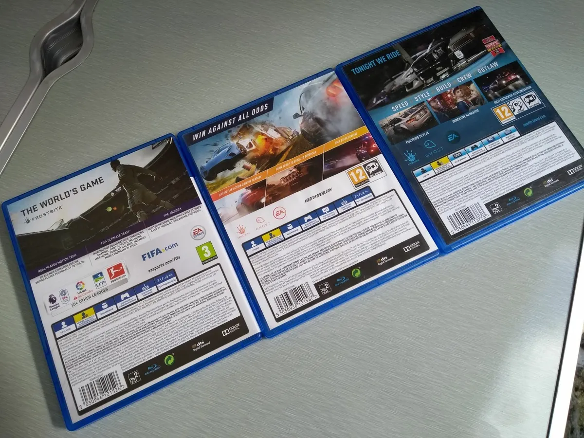 PS4 games - FIFA & Need For Speed - Image 2