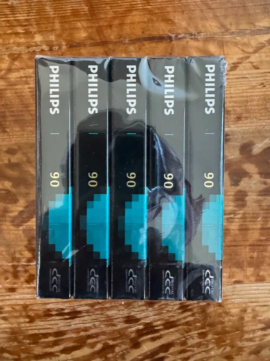 DCC - PHILIPS 90 MIN TAPES - 5 Pack - Image 2