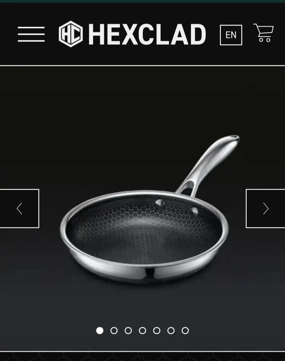 2 brand new Hexclad pans in box never used - Image 1