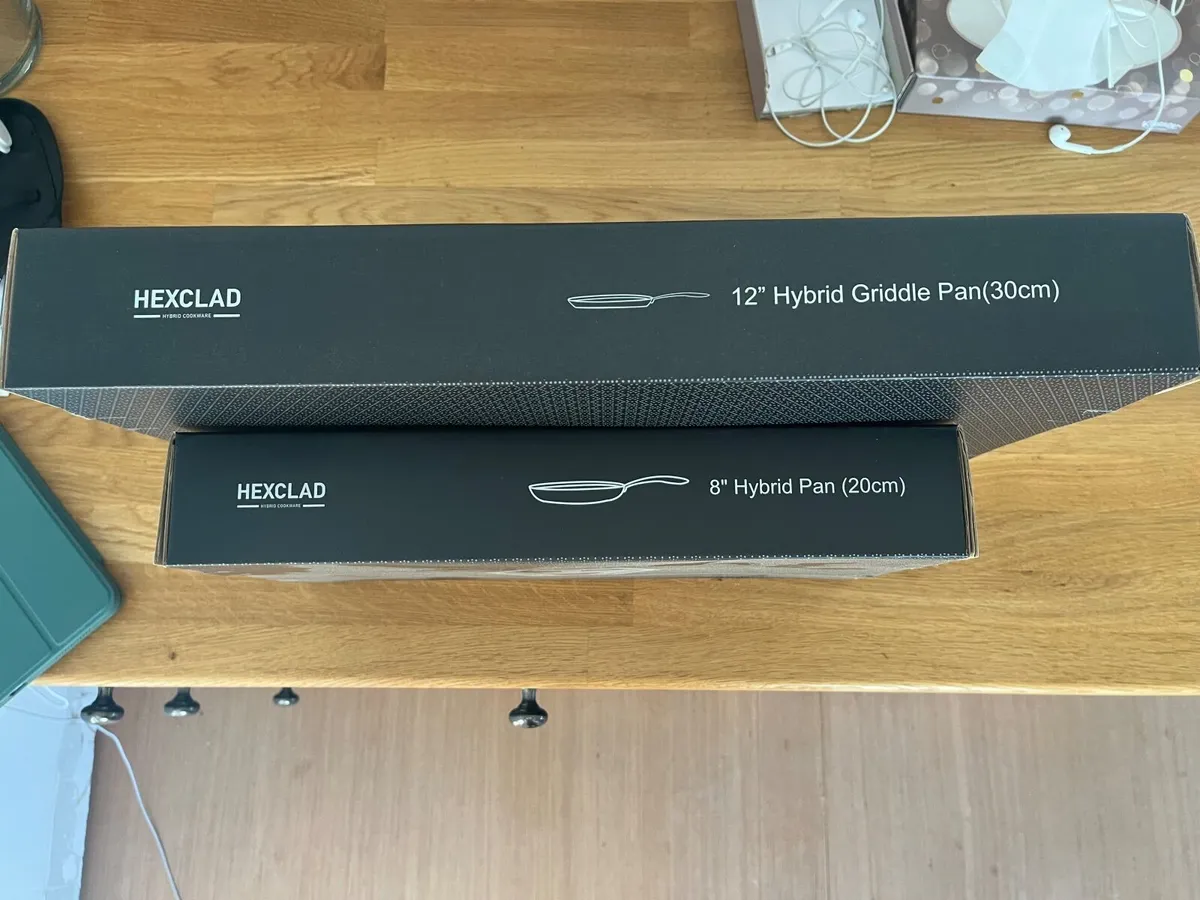 2 brand new Hexclad pans in box never used - Image 2