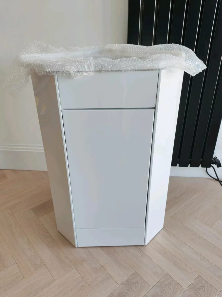 New Corner Cabinet Vanity Unit with Ceramic Basin - Image 2