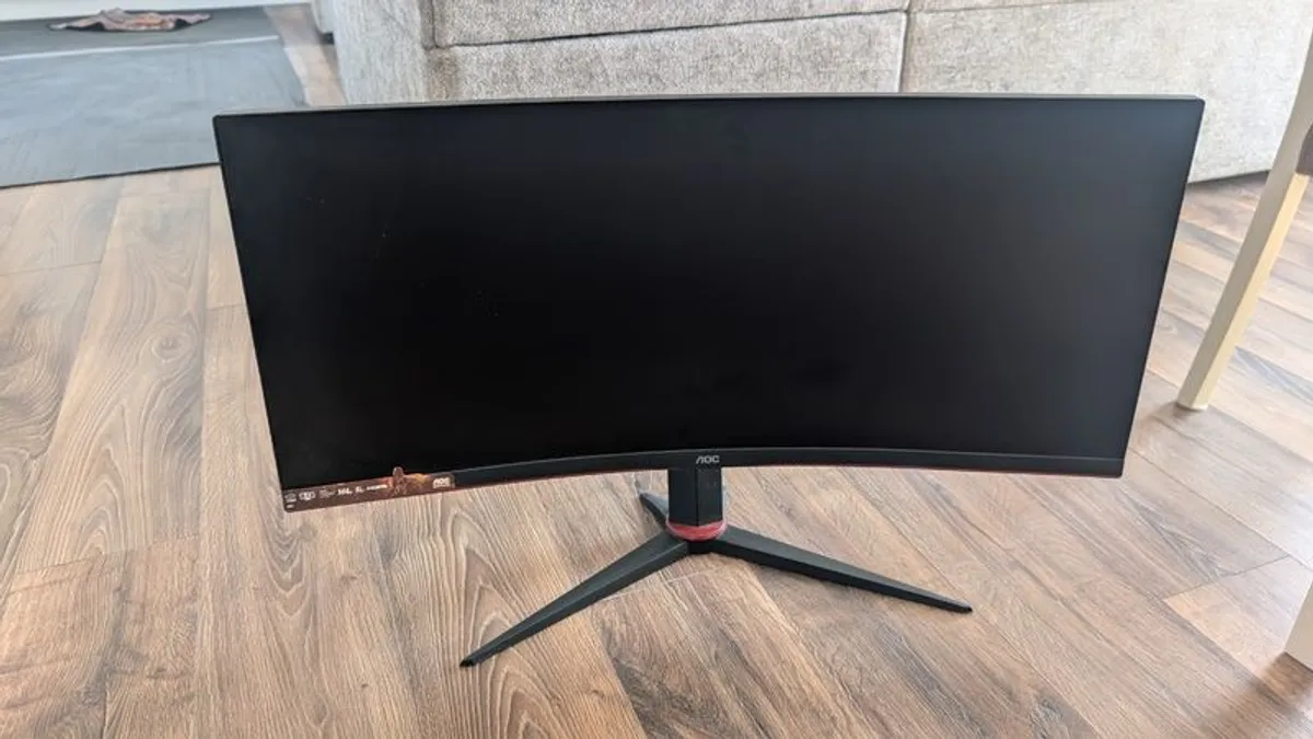 Curved Gaming monitor 34 inch, 144hz