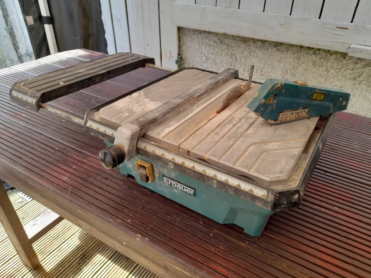 Wet saw, tile cutter - Image 1
