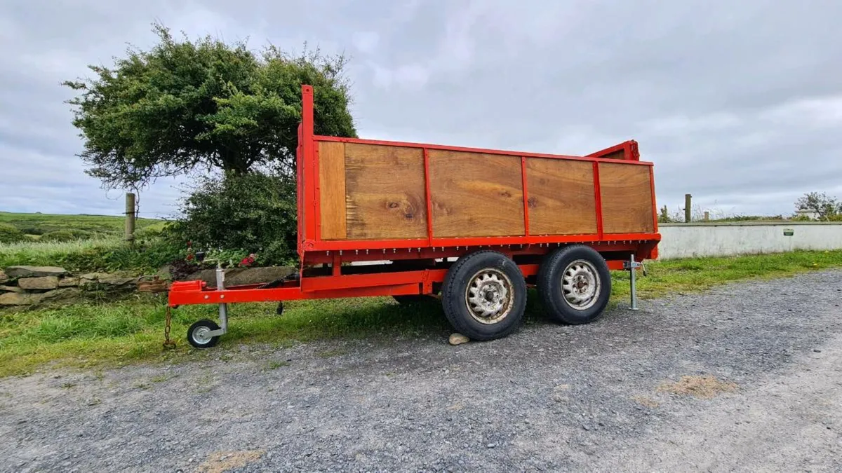 4 Wheel Trailer - unique colour - Image 1