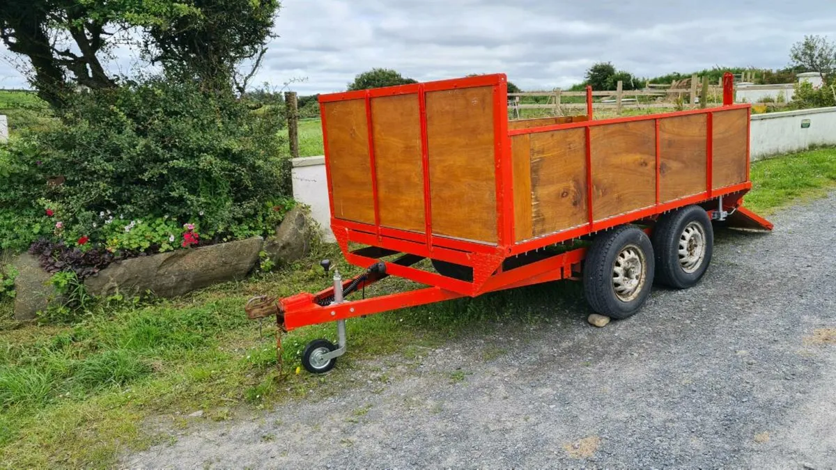 4 Wheel Trailer - unique colour - Image 4