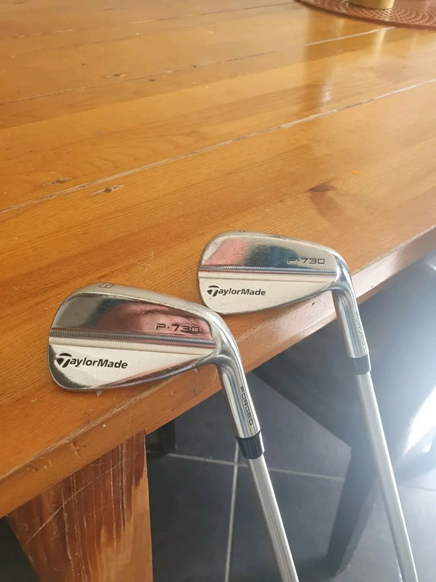 TAYLORMADE P730 PW & 9 IRON - Image 1