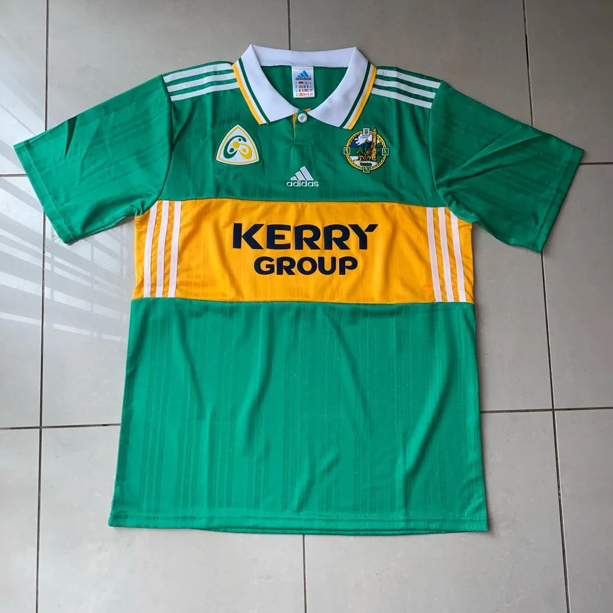 Kerry Adidas 1998 Retro GAA Gaelic Football Jersey - Image 1