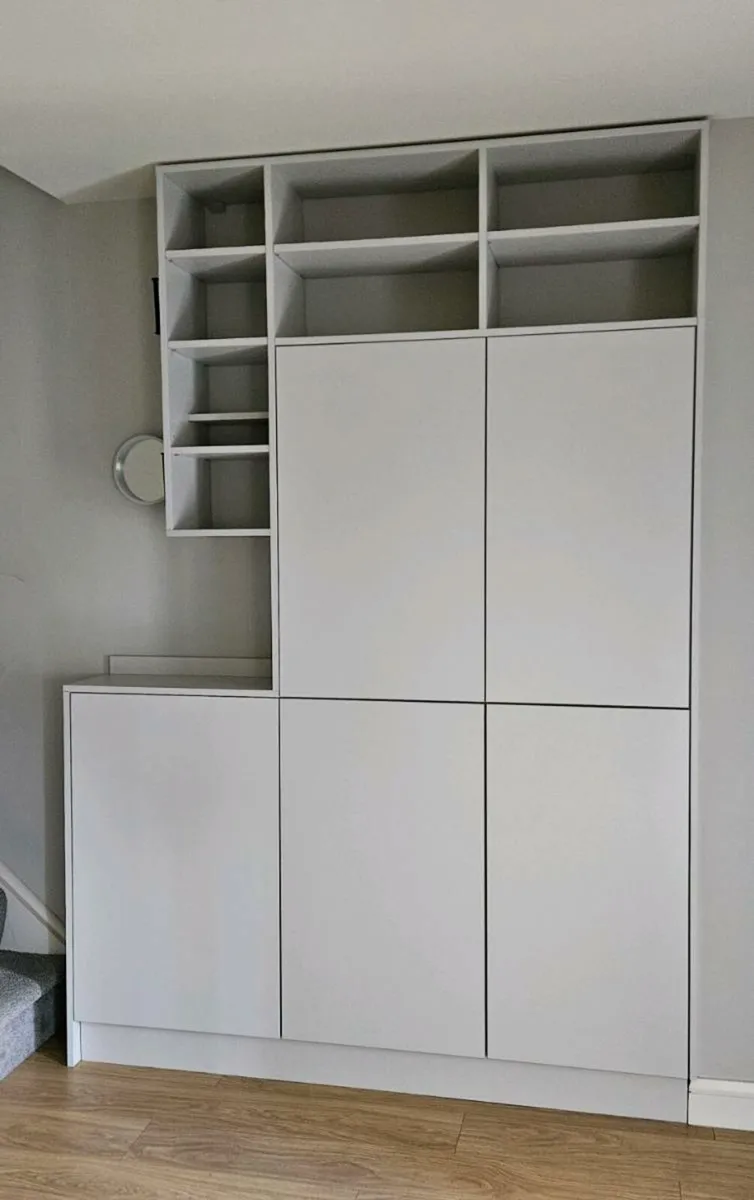 Storage Shoe Cabinet and Coat Hanger - Image 1