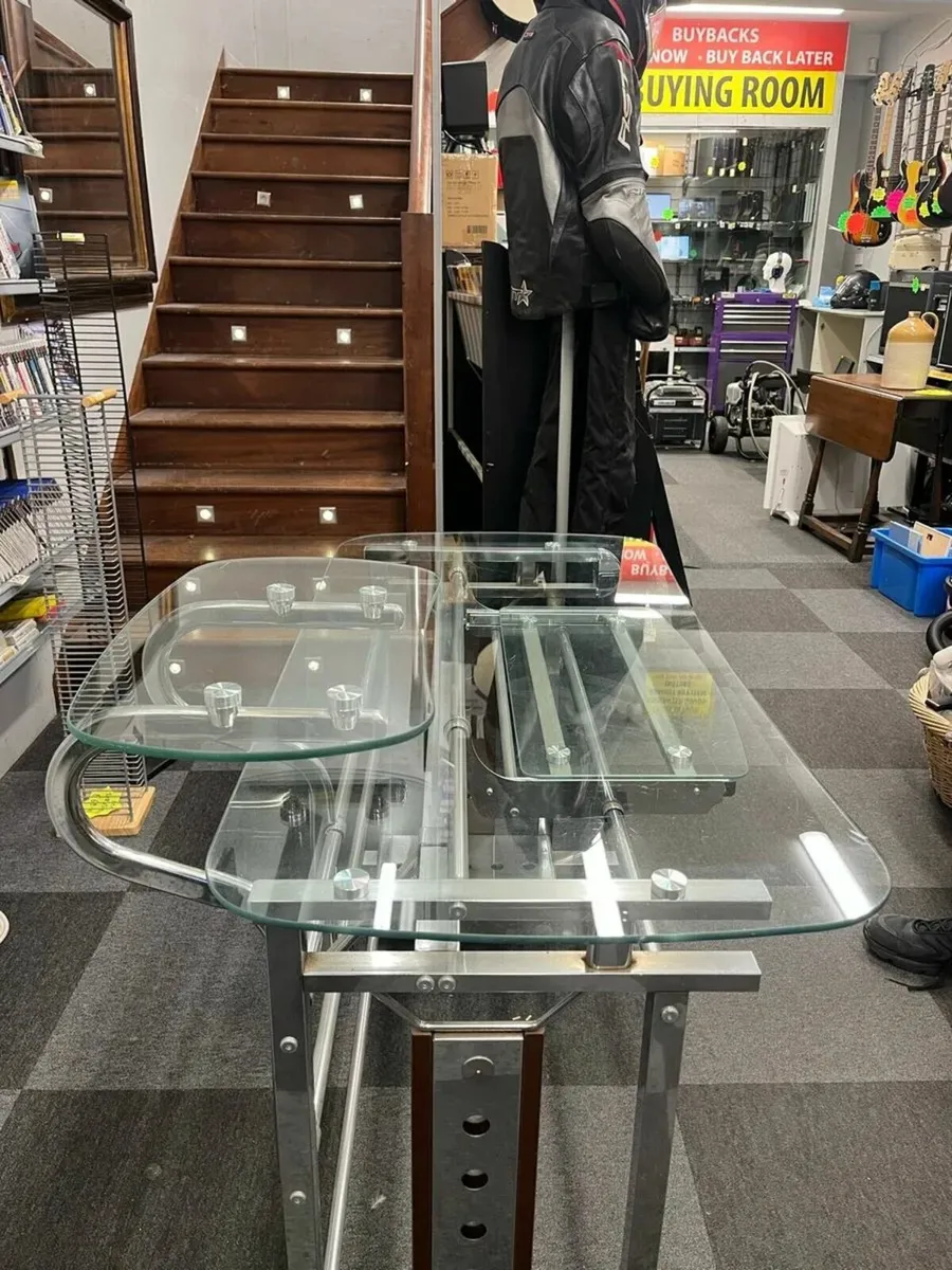 Glass Desk - Image 4