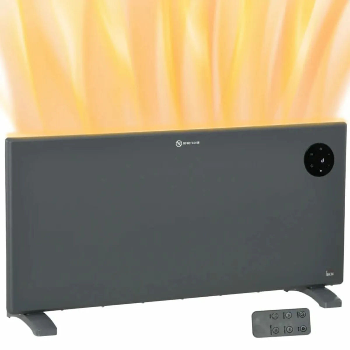 2000W Electric Convector Heater, Freestanding or W - Image 1