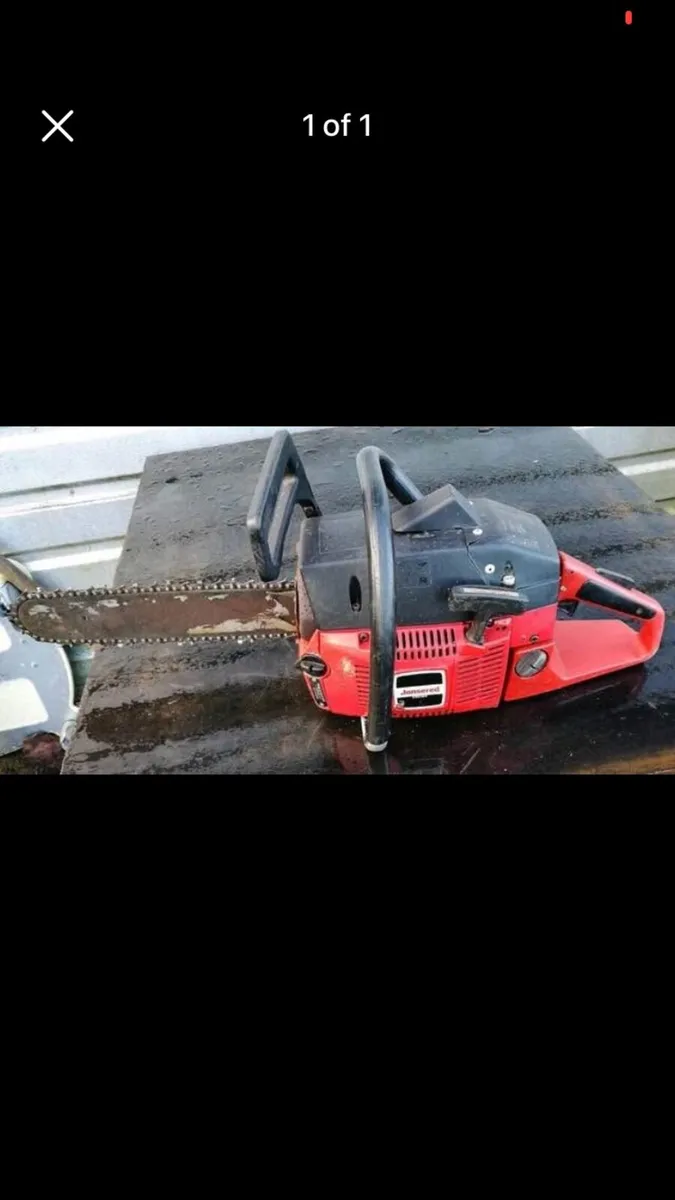 Jonsered 64cc chainsaw