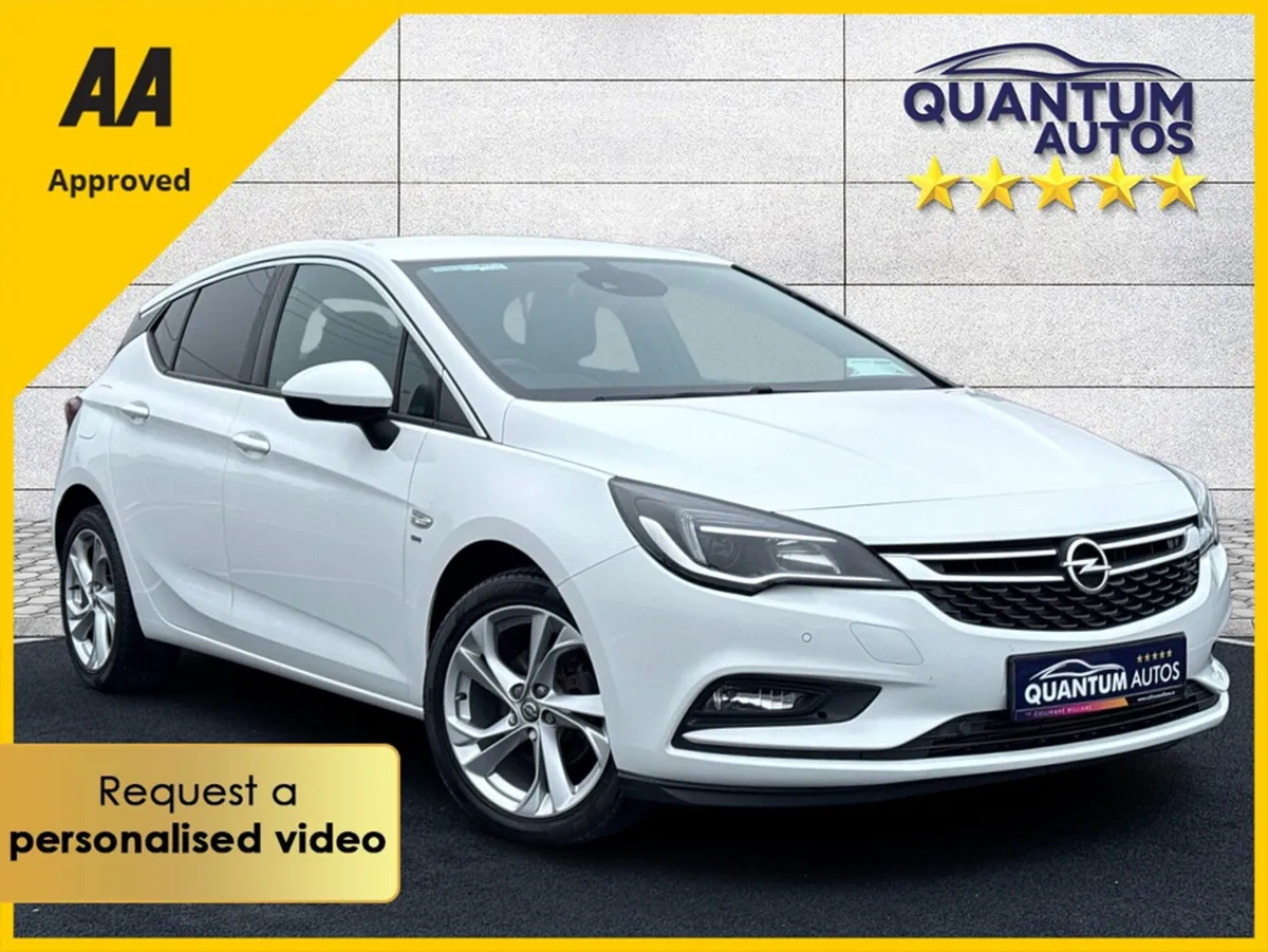 Opel Astra 2017 SRI 1.0 5DR €68 P/W WITH NO CASH D - Image 1