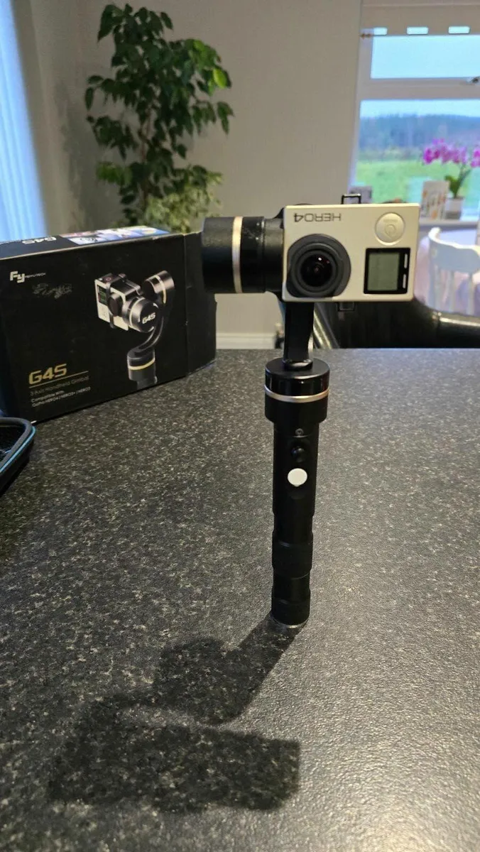 GoPro Hero 4 Black +  FeiyuTech G4S Gimbal - Image 1