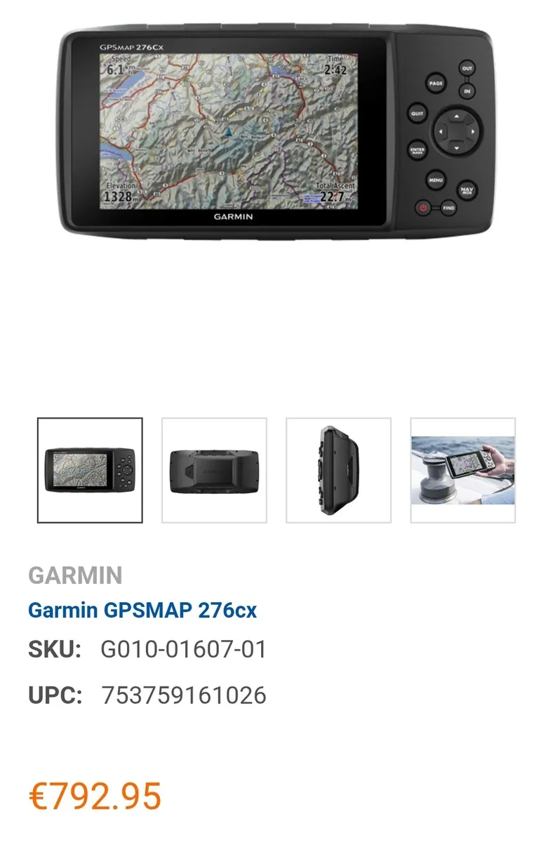 Garmin gpsmap 276cx - Image 4