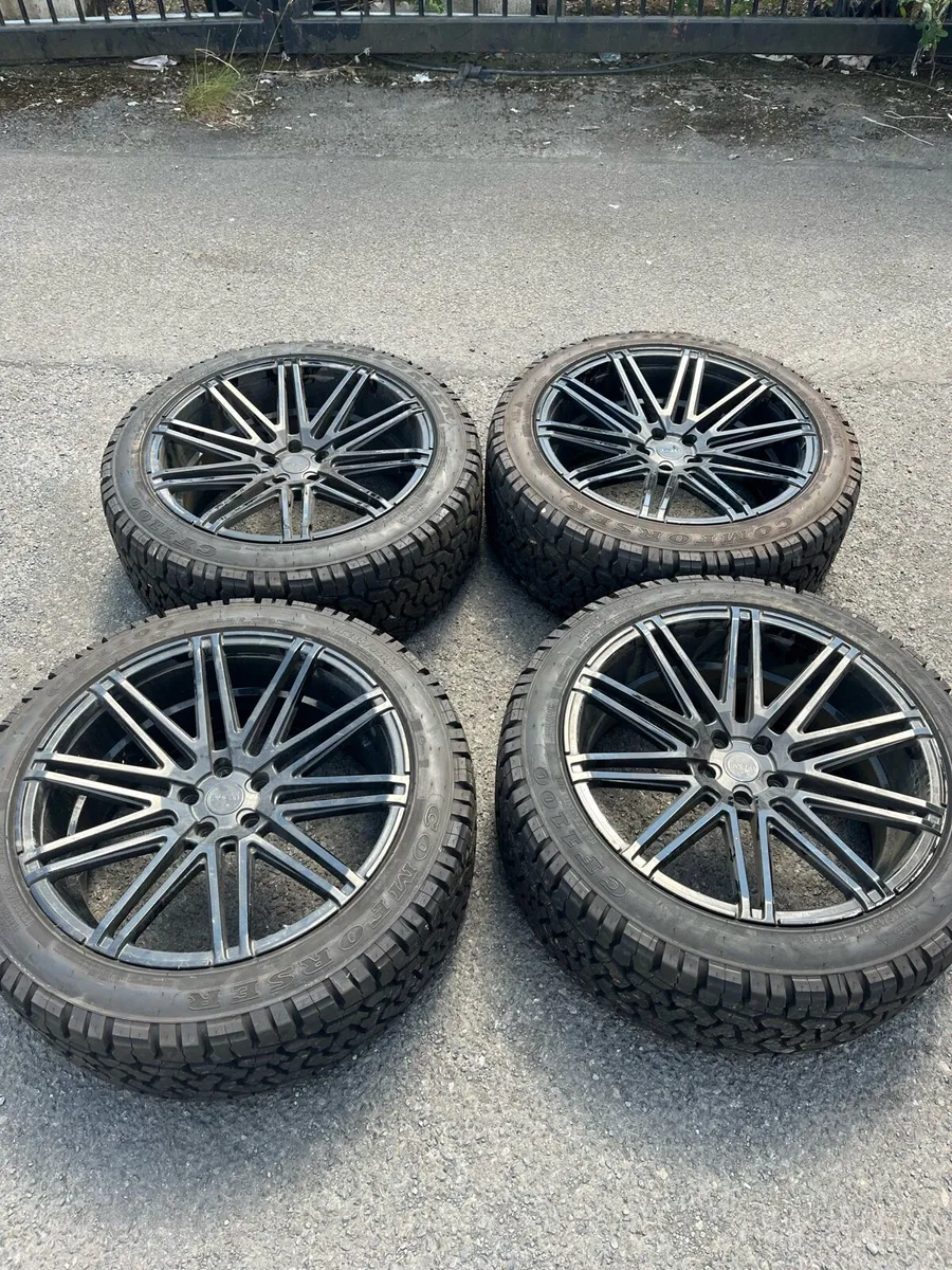 22’ Land Rover 5x120 alloys wheels - Image 1