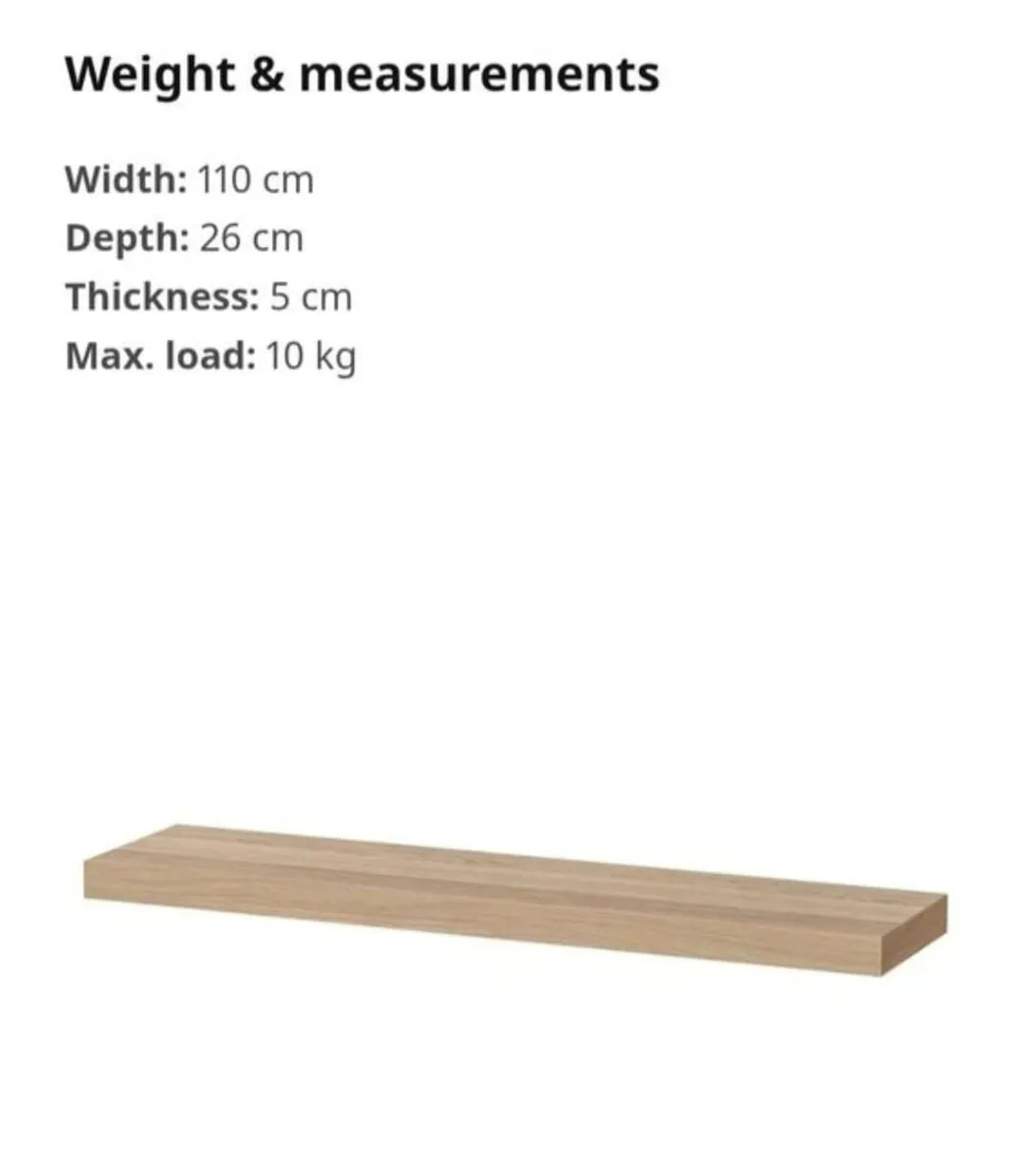 Ikea wall shelves - Image 2