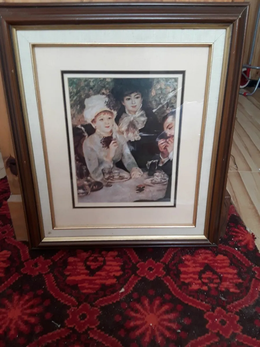 The lovely framed picture by renior - Image 4
