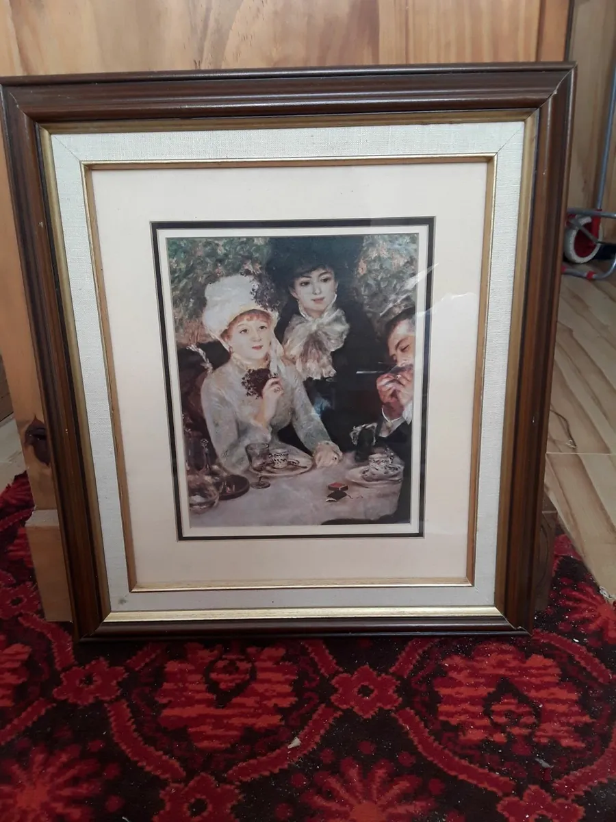 The lovely framed picture by renior - Image 1