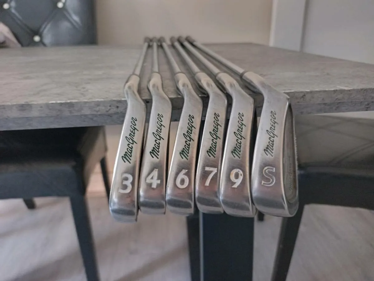 McGregor Golf irons. Right handed clubs. - Image 1