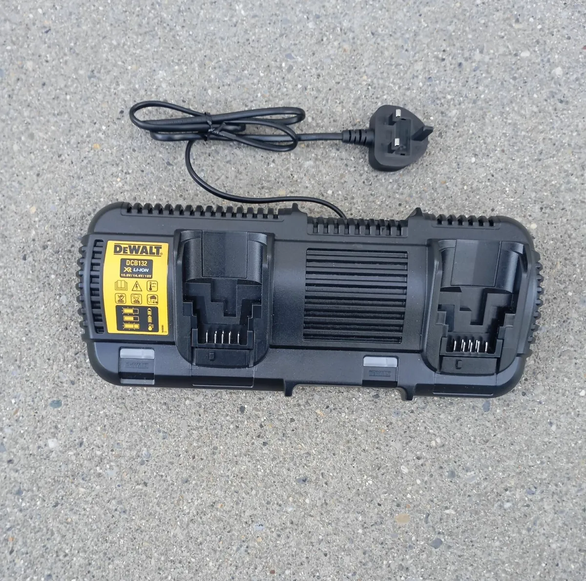 DeWalt Dual Charger and Batteries (New) - Image 2