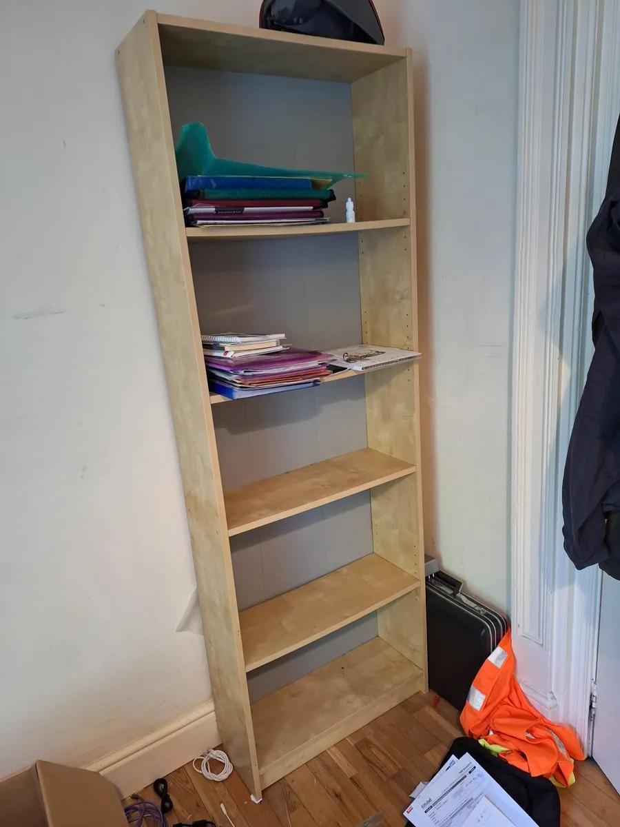 Ikea wooden shelf cabinet