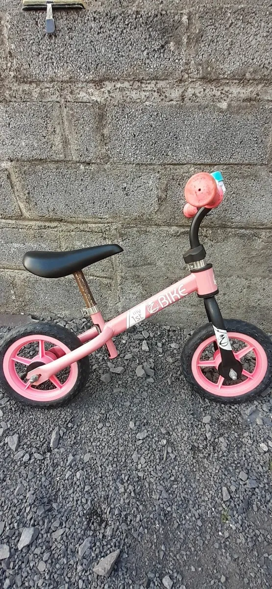 Balance bike + scooter + shoping cart for kids - Image 1