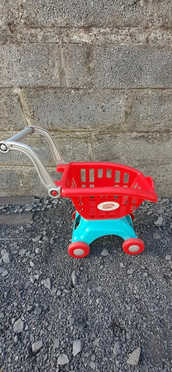 Balance bike + scooter + shoping cart for kids - Image 3