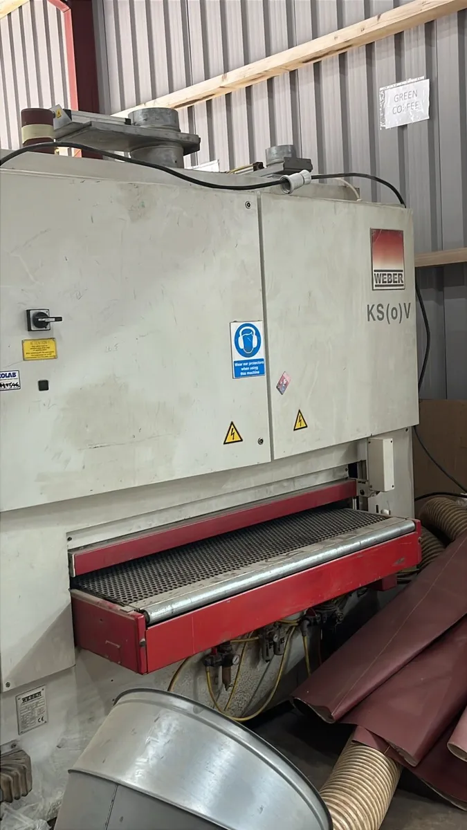 1350mm wide belt sander - Image 1