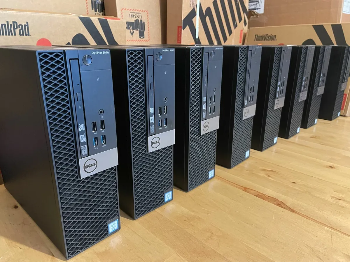 Dell Optiplex Business PC's-Quad i5-16Gb-Win 11 - Image 1