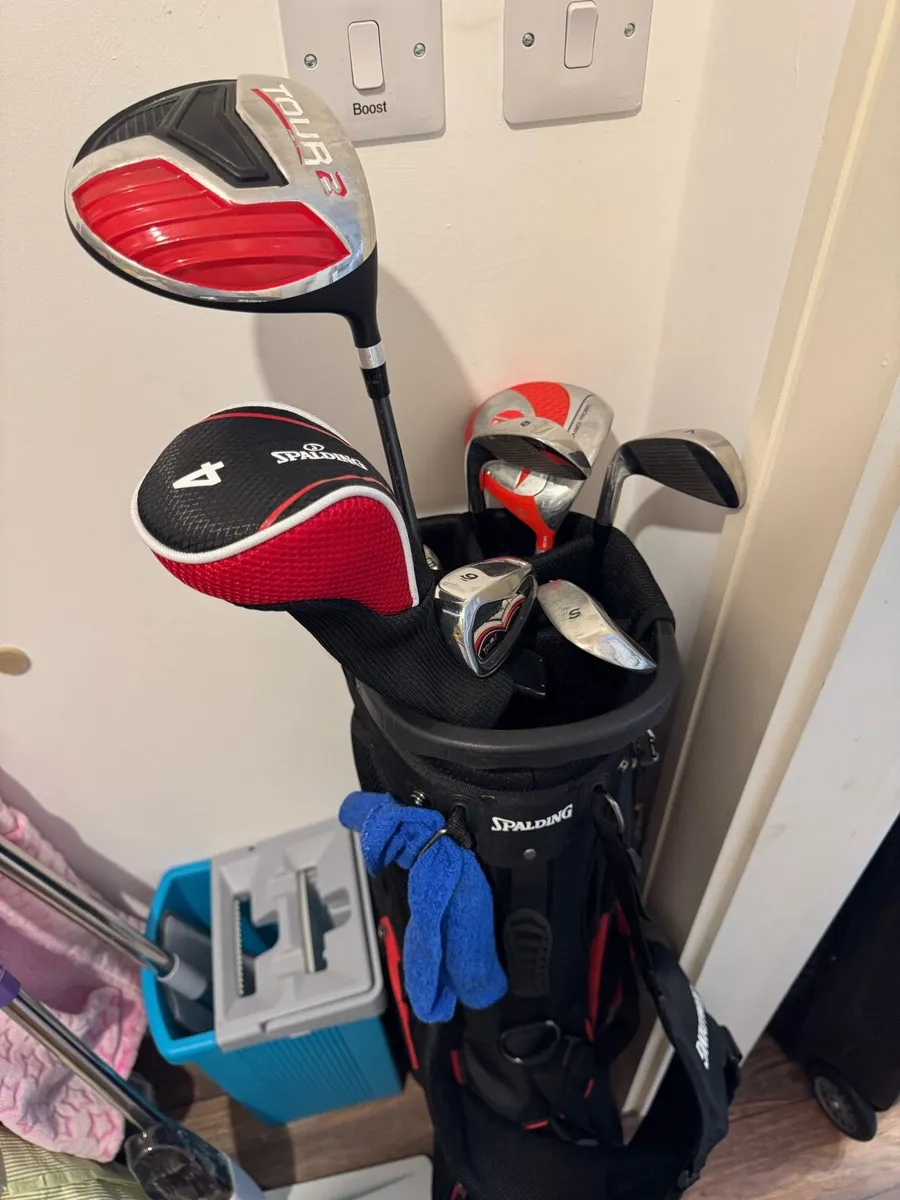 Best value Spalding Golf set + free 2 kids club - Image 2