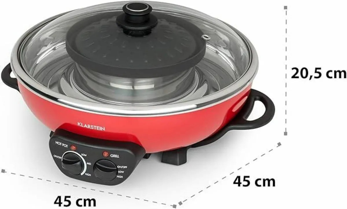Klarstein Szechuan Hot Pot & Grill - Image 2