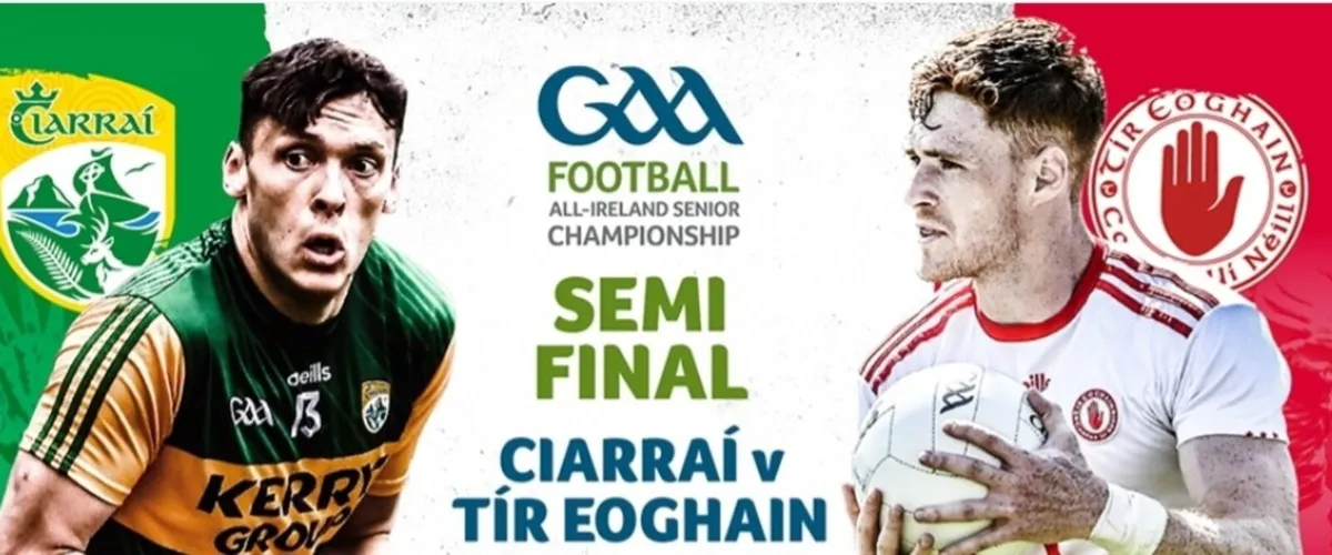 kerry vs tyrone sat 12th