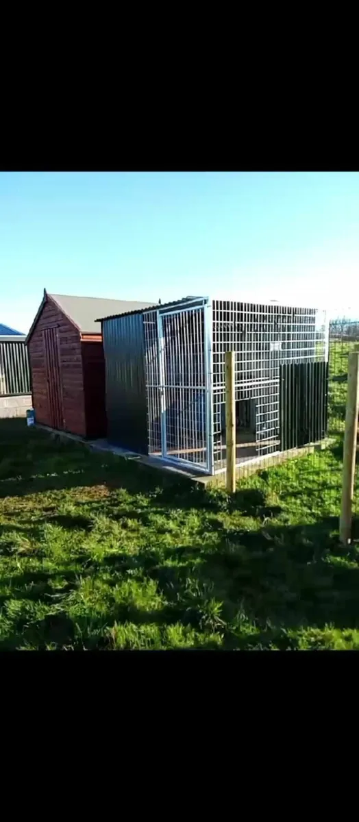 Dog run and pen and kennel - Image 1