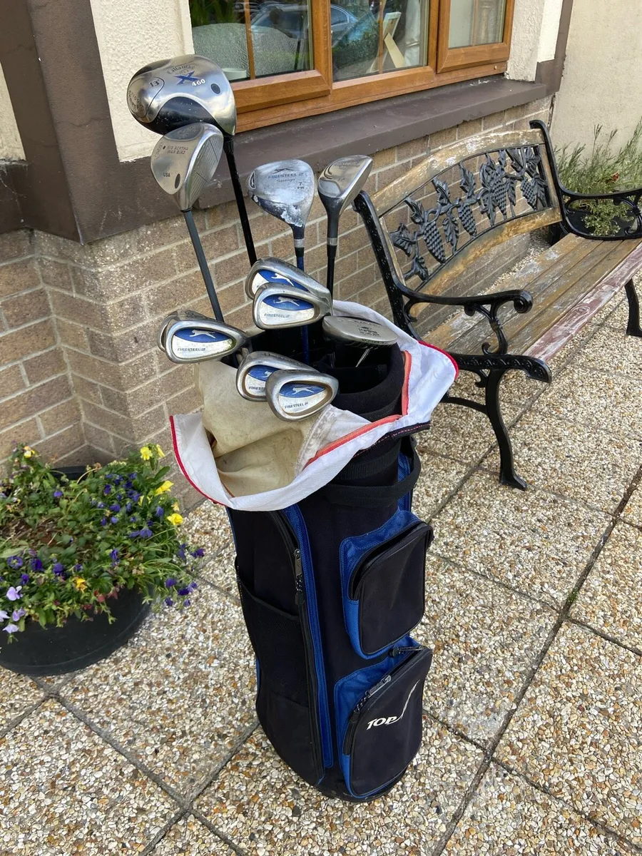 Golf.  Clubs.  &.  Bag - Image 2