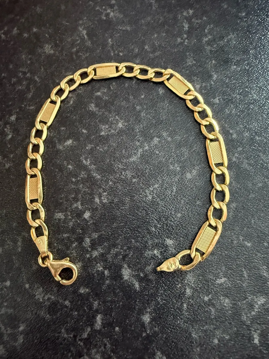 18 ct gold bracelet - Image 1