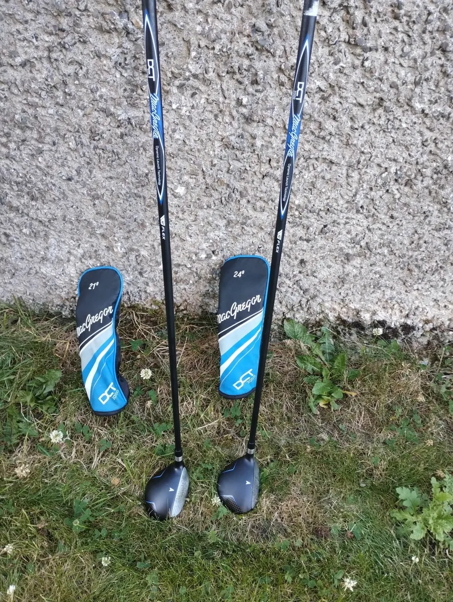 3 hybrids and a 5 wood - Image 4