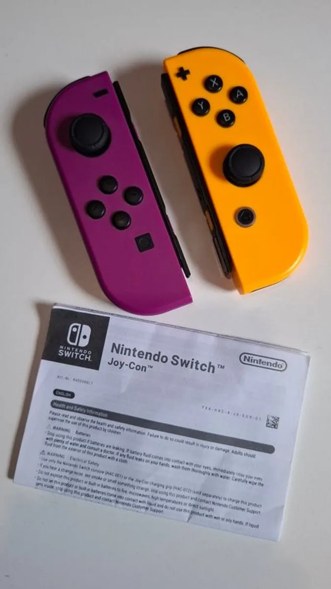 Nintendo Switch - Neon Purple/Orange - Image 4