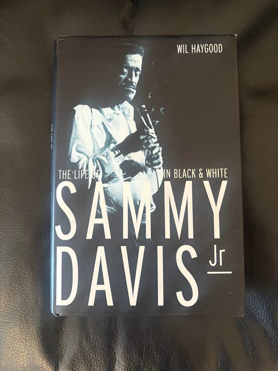 Sammy Davis Jr "In Black & White" Hardback - Image 1