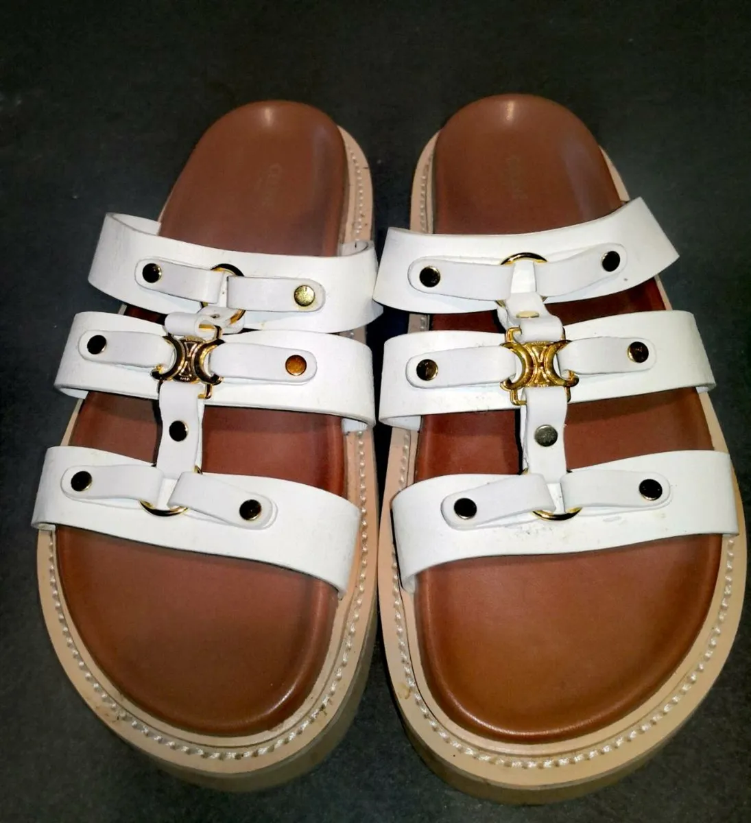 Genuine CELINE sandals unused - Image 1