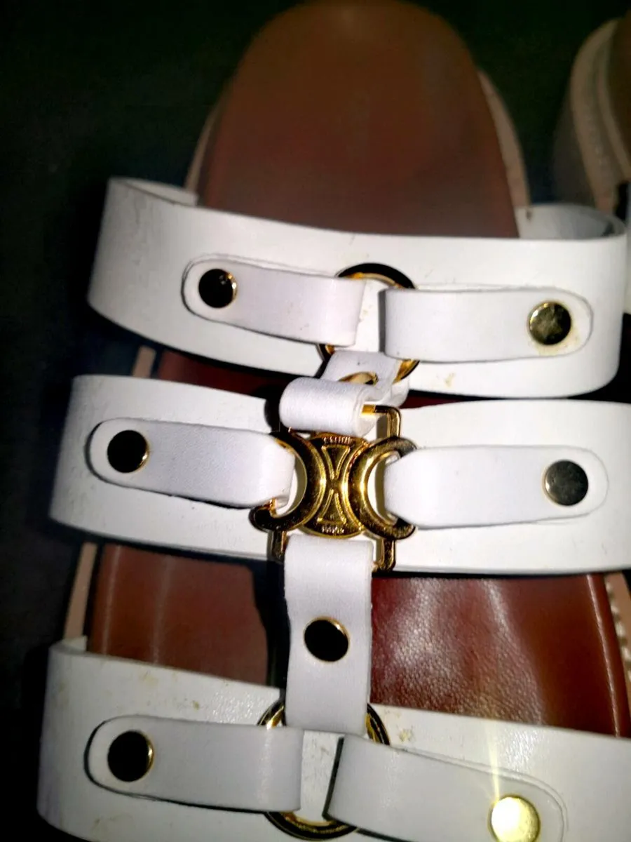 Genuine CELINE sandals unused - Image 2
