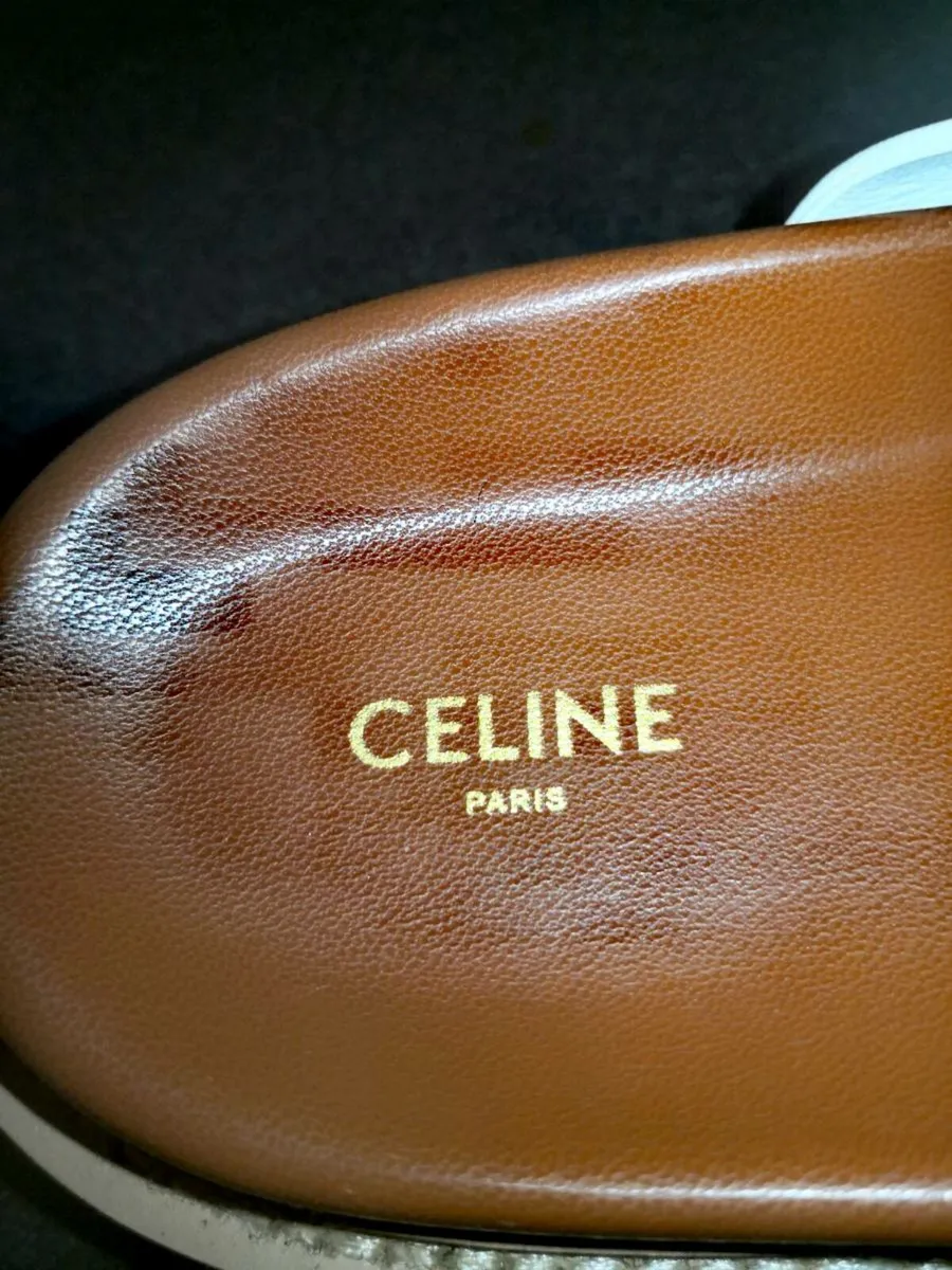 Genuine CELINE sandals unused - Image 3