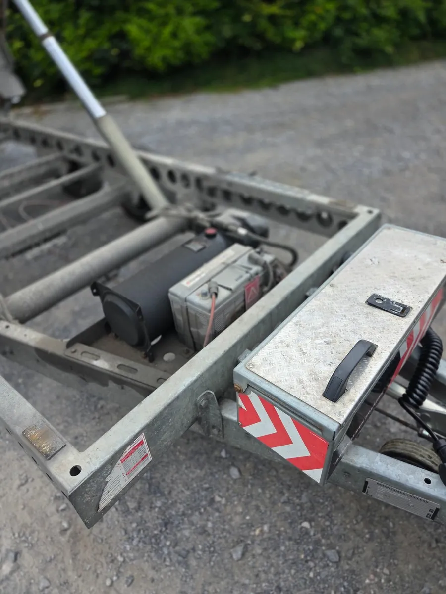 12ft Brian James tipping trailer - Image 3