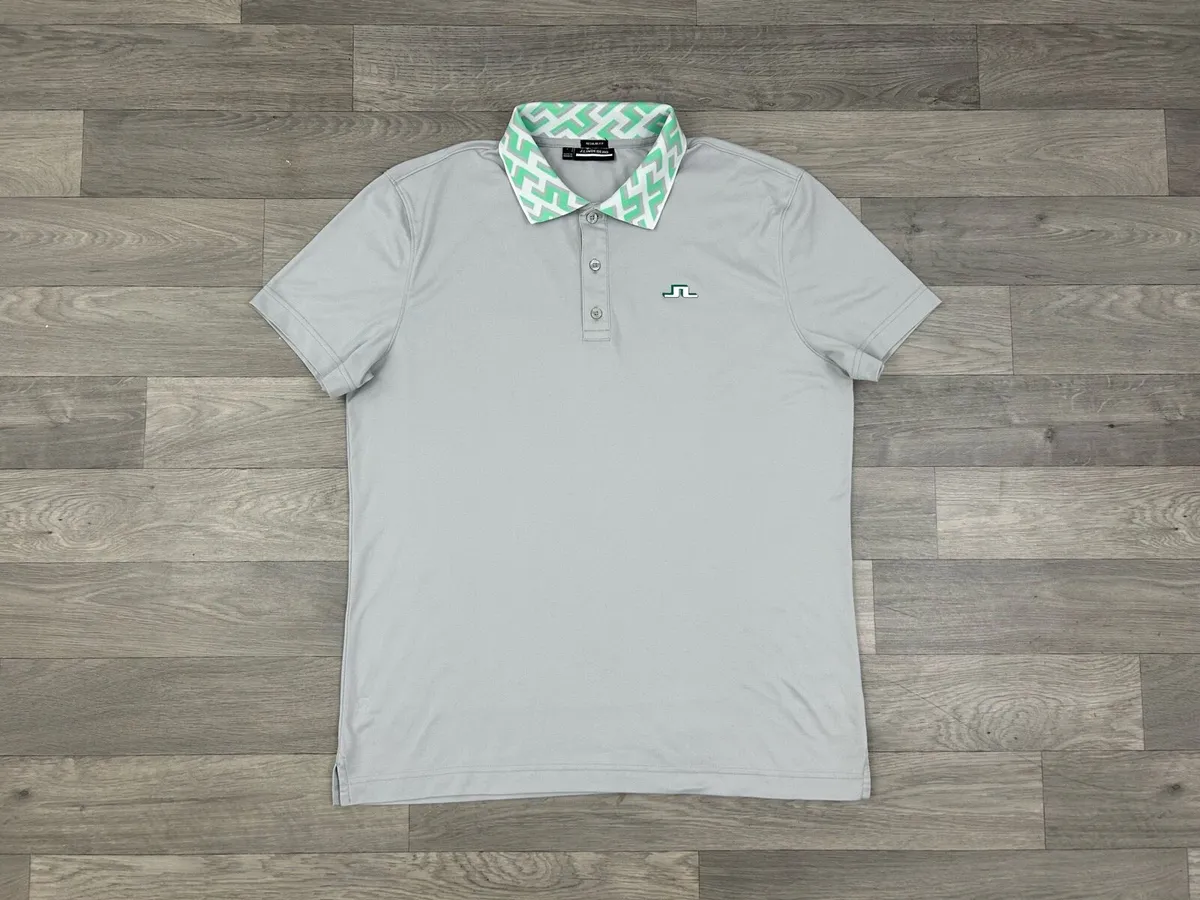 J.Lindeberg Golf Polo Shirt Mens Large - Image 1