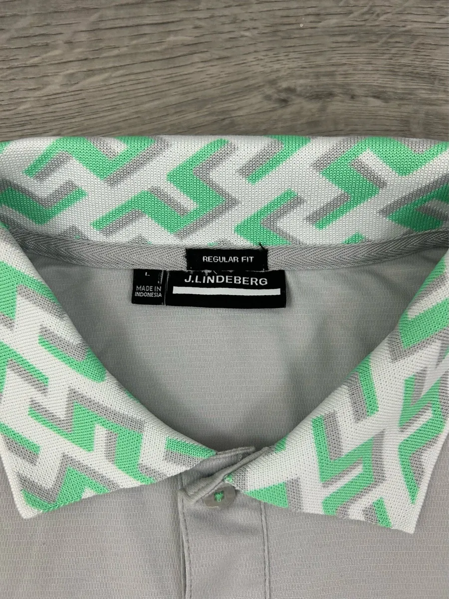 J.Lindeberg Golf Polo Shirt Mens Large - Image 4