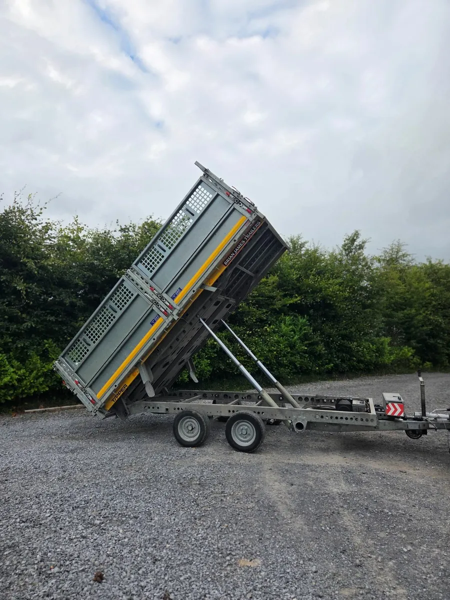 12ft Brian James tipping trailer - Image 4