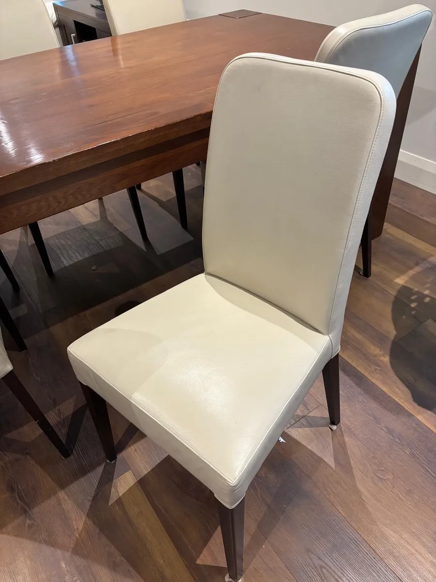 Dining Table and Six Chairs - Image 2
