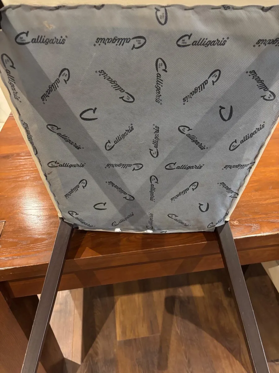 Dining Table and Six Chairs - Image 3